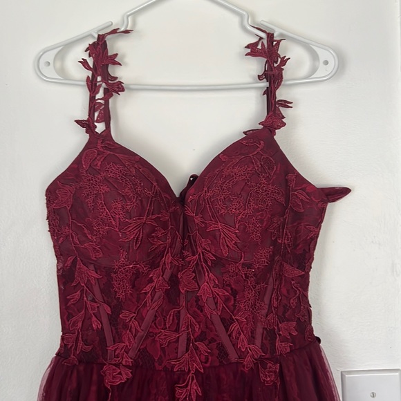 Spaghetti Straps Short Prom Dresses Sweetheart Neck Homecoming Gowns for Teens - Picture 2 of 4